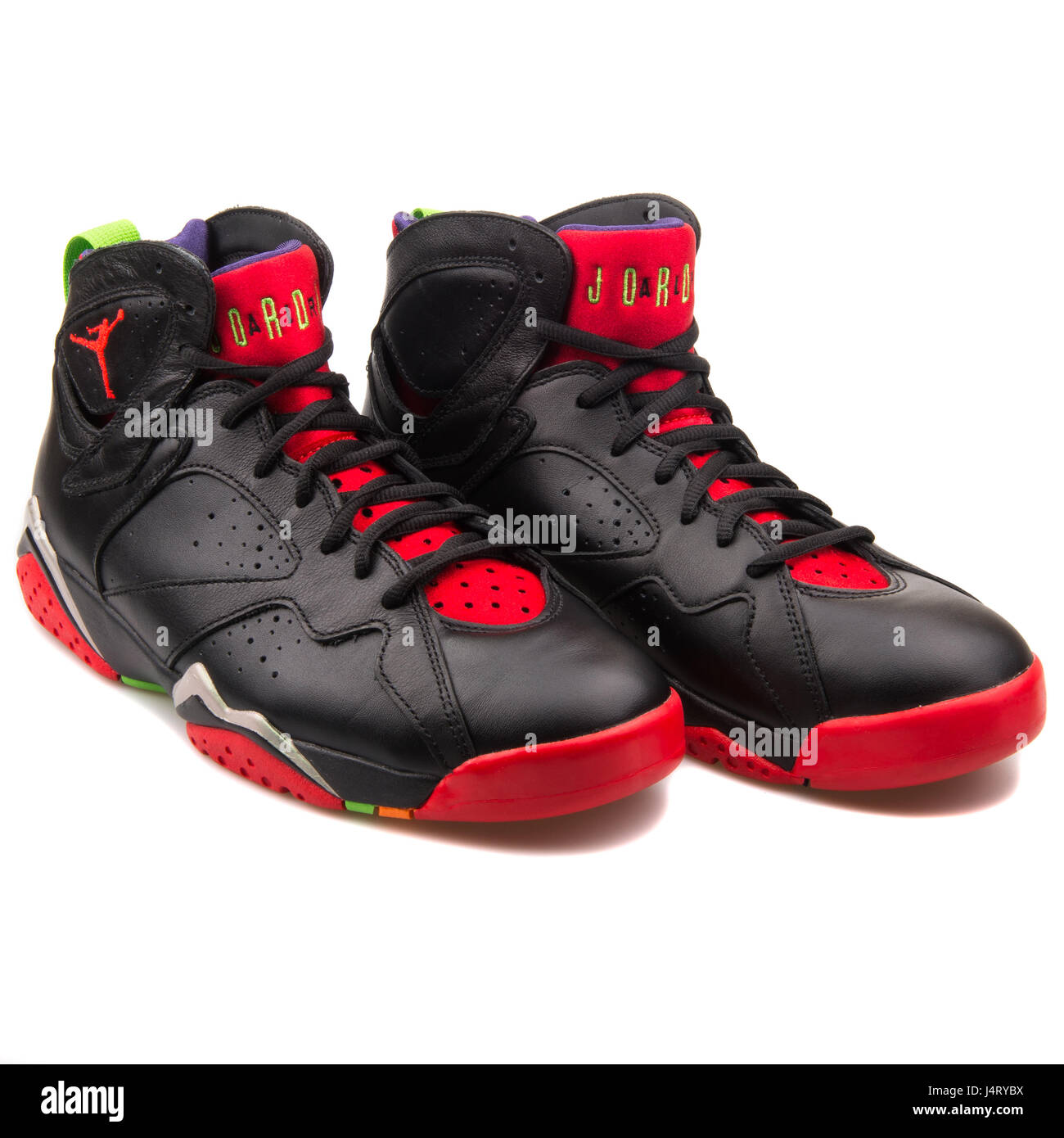 Nike Air Jordan 7 Retro - 304775-029 Stockfoto