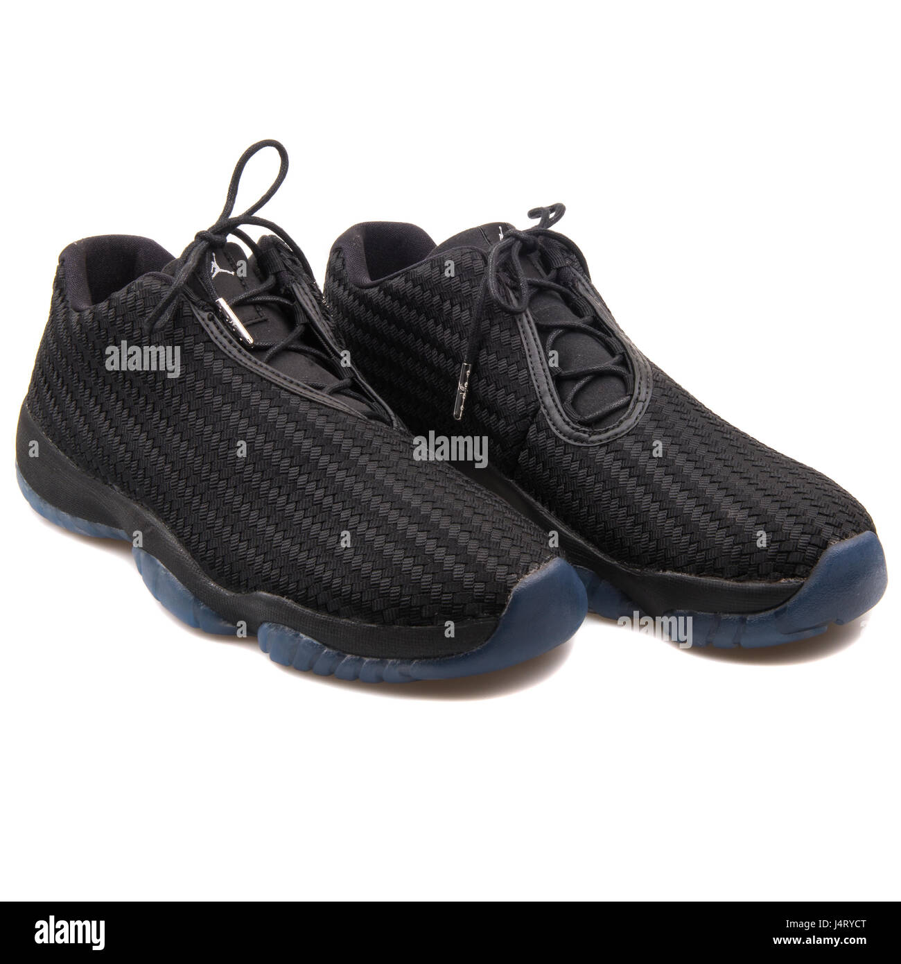 Sneakers von Nike Air Jordan Future niedrigen schwarz - 718948-005 Stockfoto
