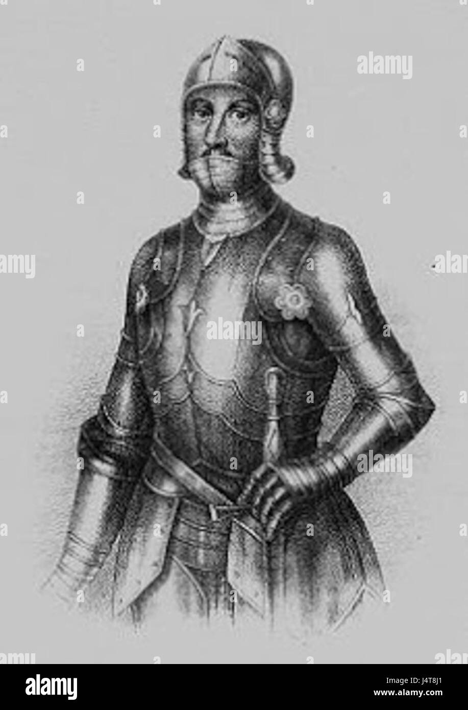 Wilhelm der Siegreiche, auch bekannt als Wilhelm der Eroberer, war eine bedeutende Persönlichkeit in der europäischen Geschichte, insbesondere wegen seiner militärischen Erfolge und politischen Einflussnahme. Stockfoto