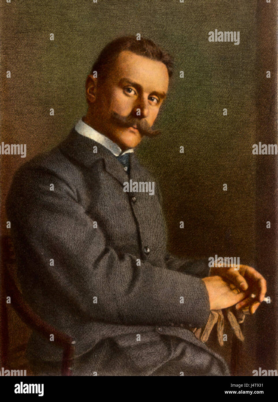 Thomas Mann Farbe bpk Stockfoto