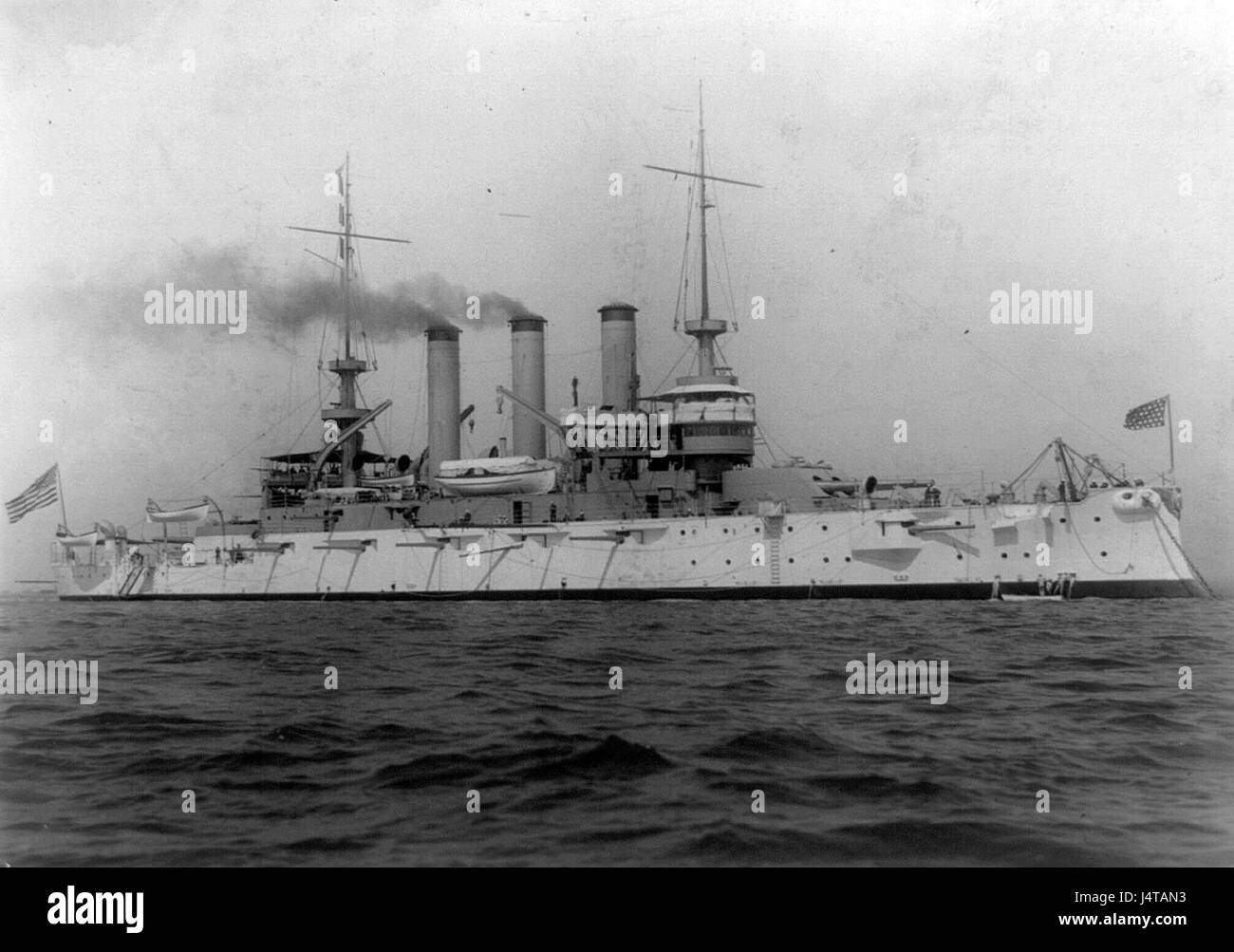 USS Missouri (1906) Stockfoto