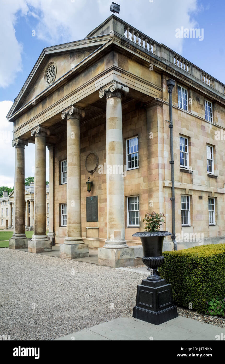 College-Gebäude am Downing College in Cambridge, Teil der University of Cambridge, UK Stockfoto