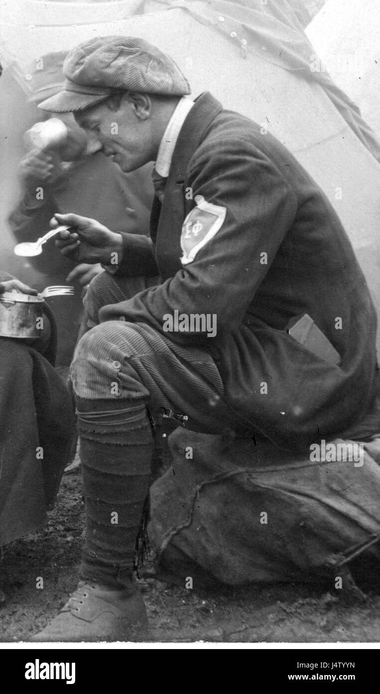 Unbekannte Kriegsberichterstatter, Epirus, Januar 1913 Stockfoto