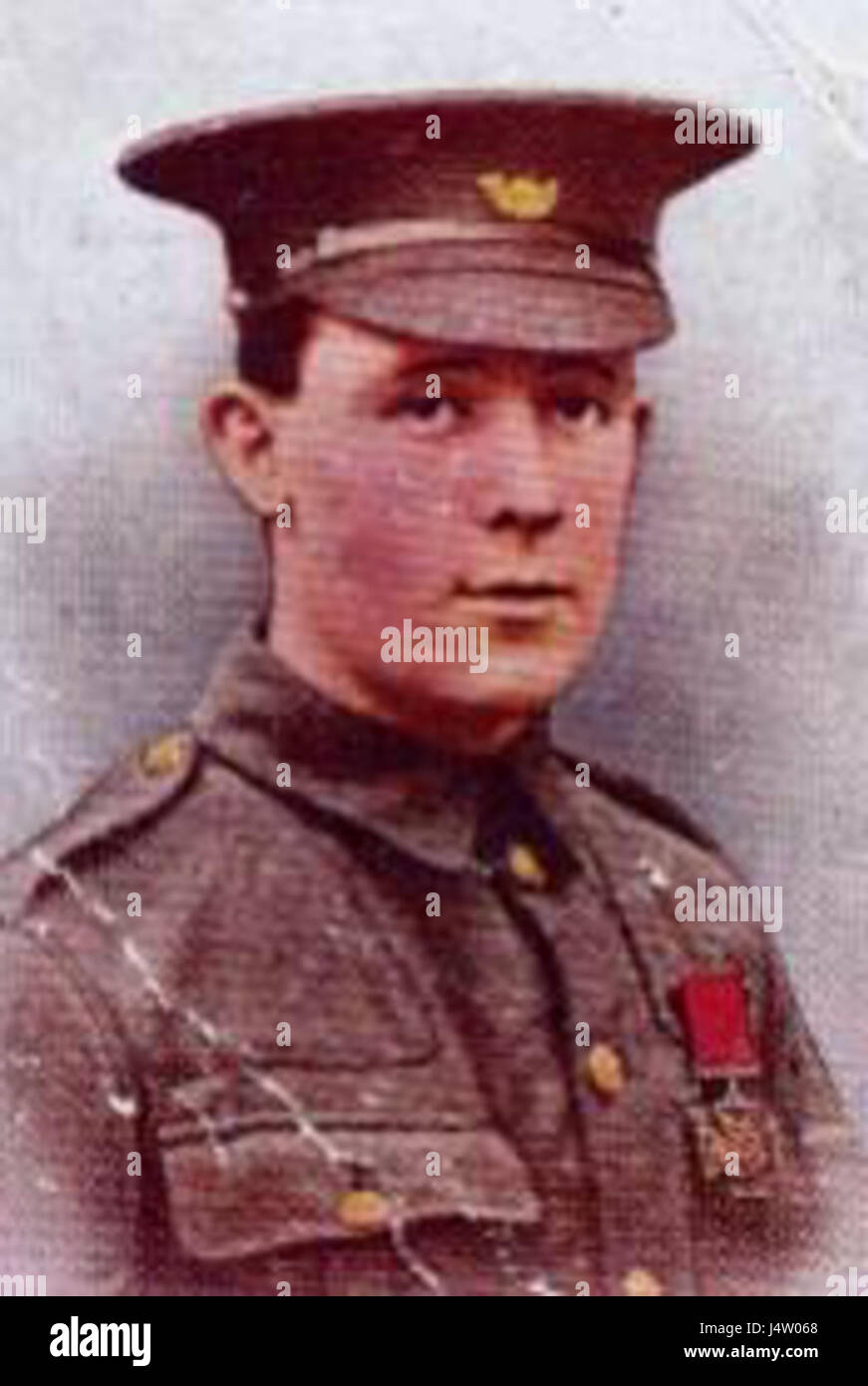 VC Frederick William Holmes wurde mit dem Victoria Cross ausgezeichnet, das für seine Tapferkeit und seinen hervorragenden Dienst bei militärischen Operationen ausgezeichnet wurde. Seine Aktionen im Kampf brachten ihm diese prestigeträchtige Ehre ein. Stockfoto