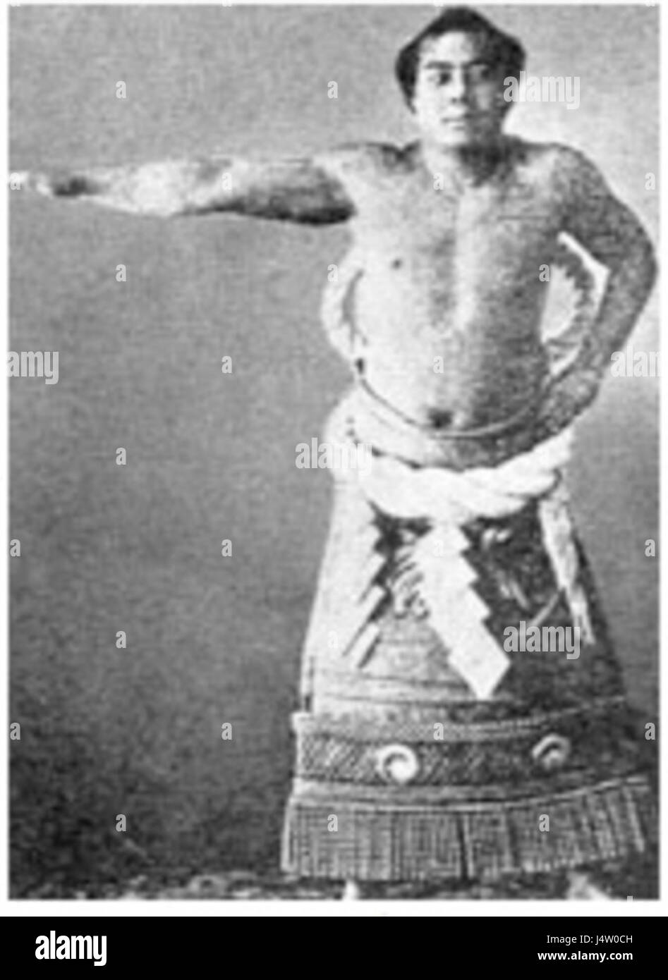Wakashima Gonshiro sumo Stockfoto