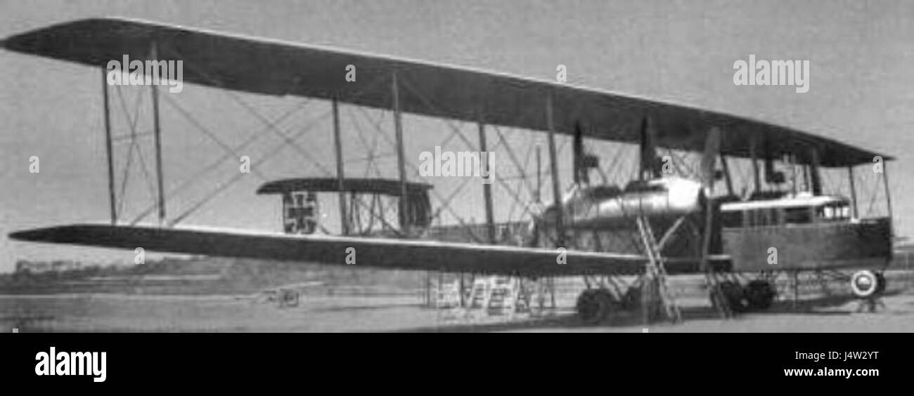 Zeppelin Staaken R.VI photo2 Stockfoto