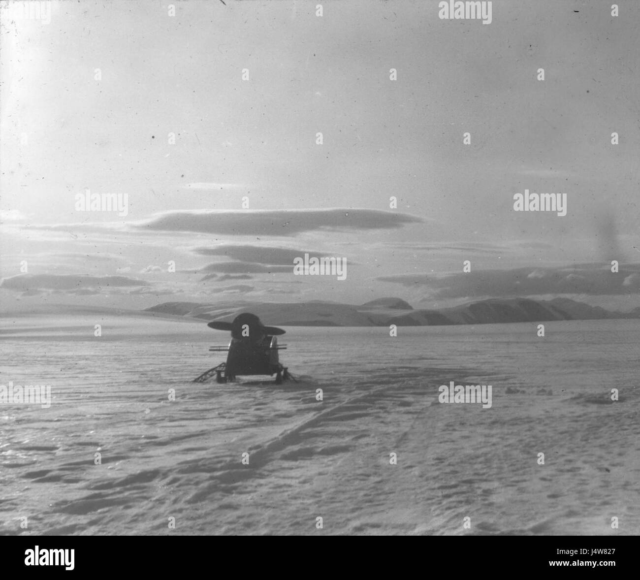 Wegener-Expedition 1930 28 Stockfoto