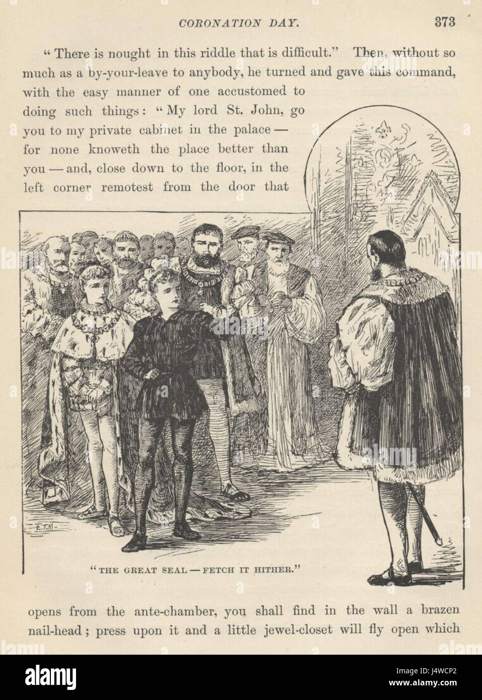 Der Prinz und der Bettelknabe 32 373 Stockfoto