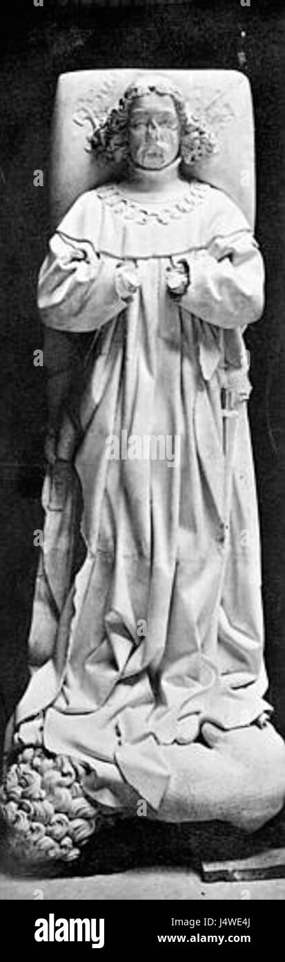 Dieses Bild stellt das Grab von Karl I. von Bourbon dar und spiegelt seine historische Bedeutung und seine Rolle in der europäischen Geschichte wider. Stockfoto