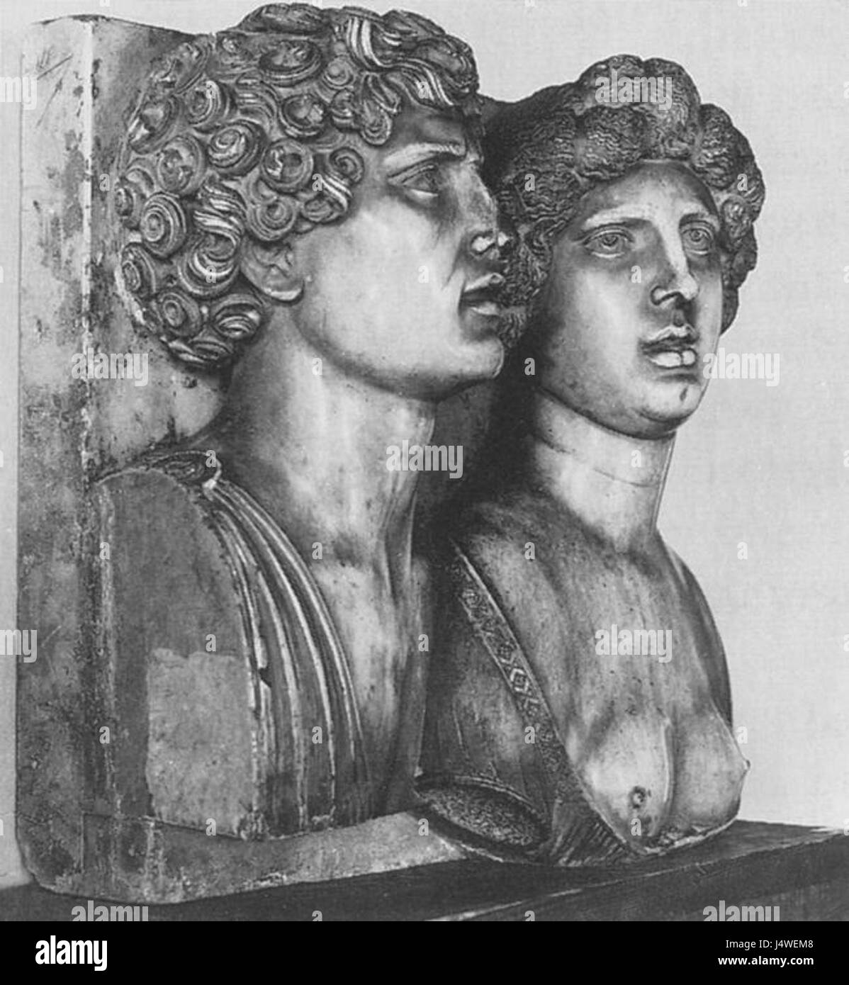 Tullio Lombardo, Doppio Ritratto 02 Stockfoto