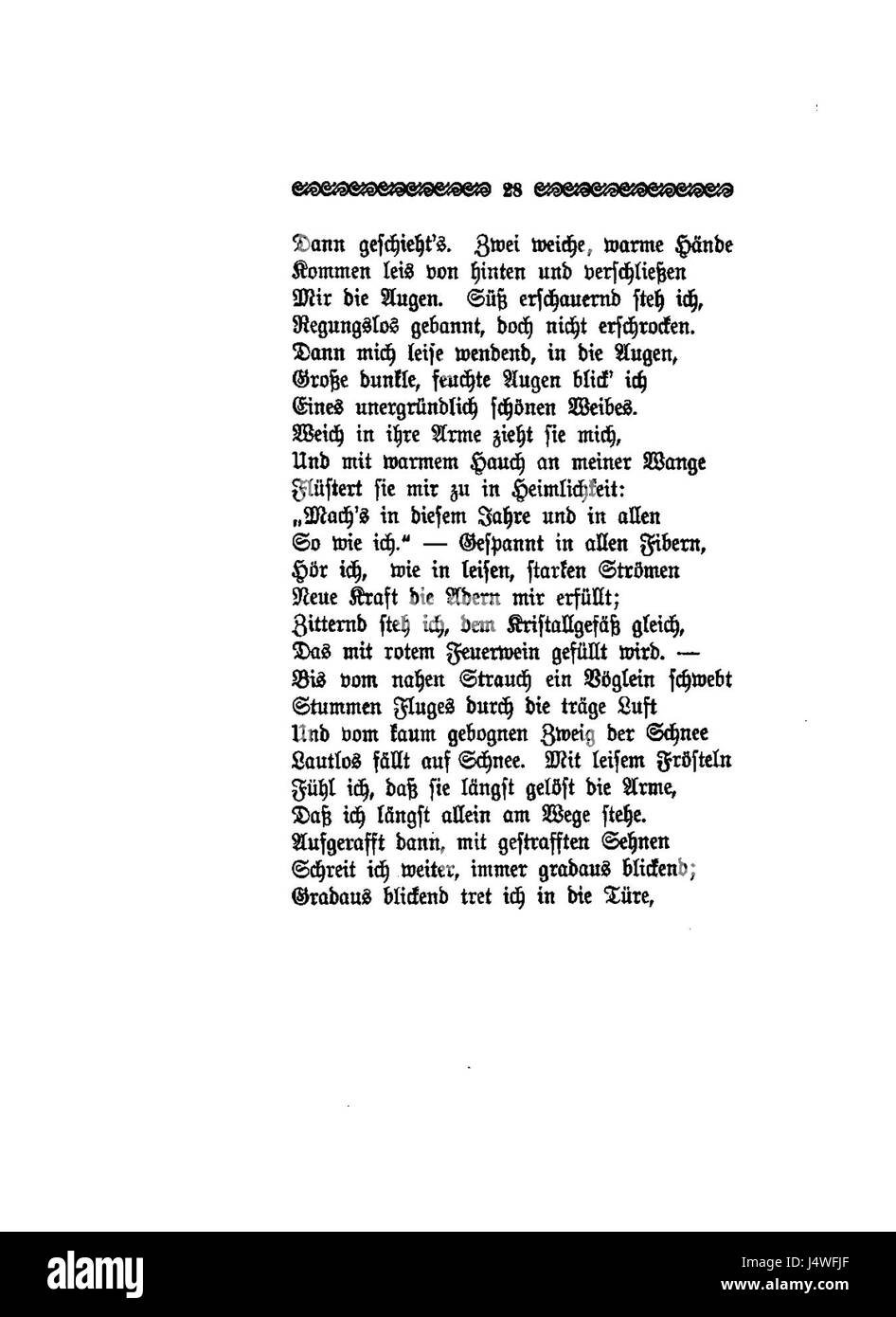 Weihnachtsepistel (Otto Ernst) 06 Stockfoto