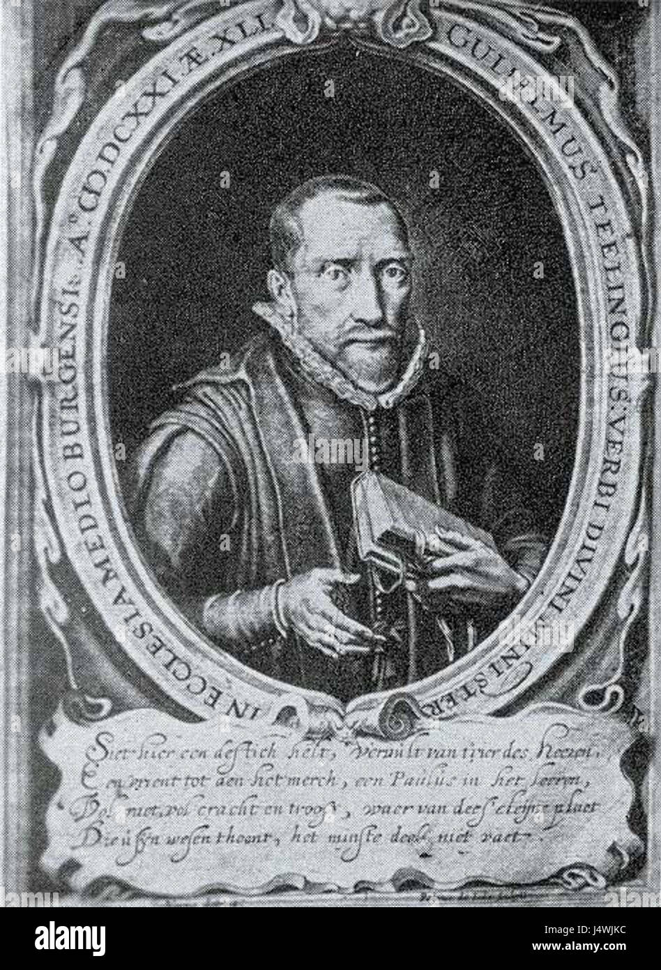 Willem Teellinck Stockfoto