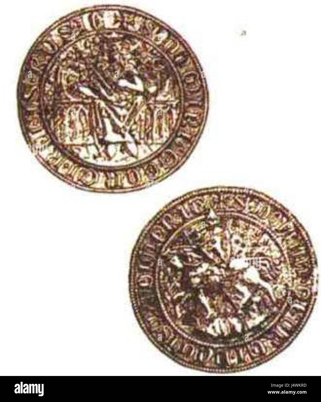 Juri I. von Galicien war im 11. Jahrhundert ein Fürst der Kiewer Rus, bekannt für seine Führung in Galicien und seine Unterstützung des Christentums in der Region. Stockfoto