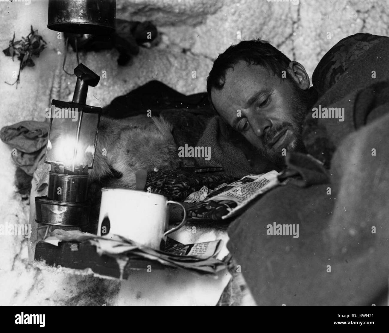 Wegener-Expedition 1930 027 Stockfoto