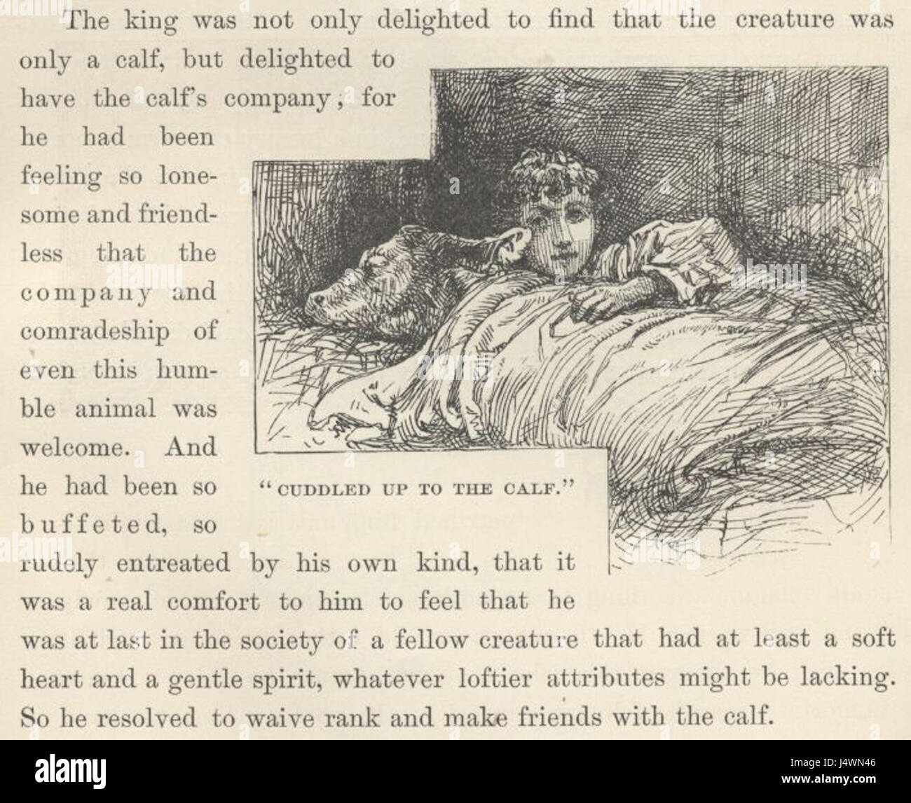 Der Prinz und der Bettelknabe 18 233 Stockfoto