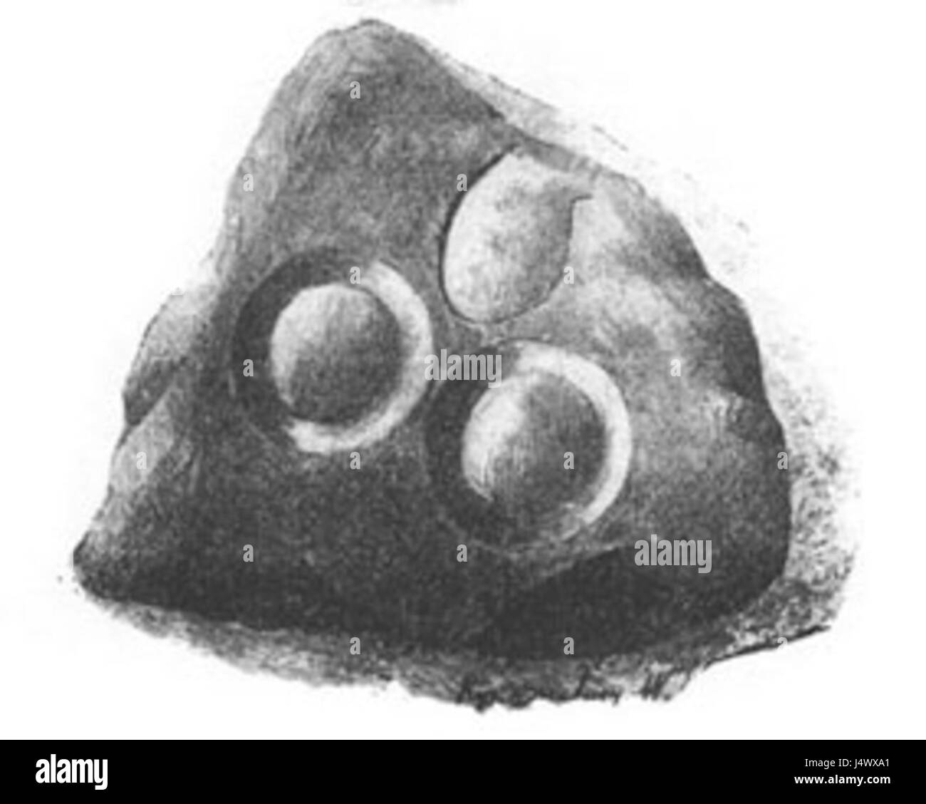 Yurshishky Stein Stockfoto