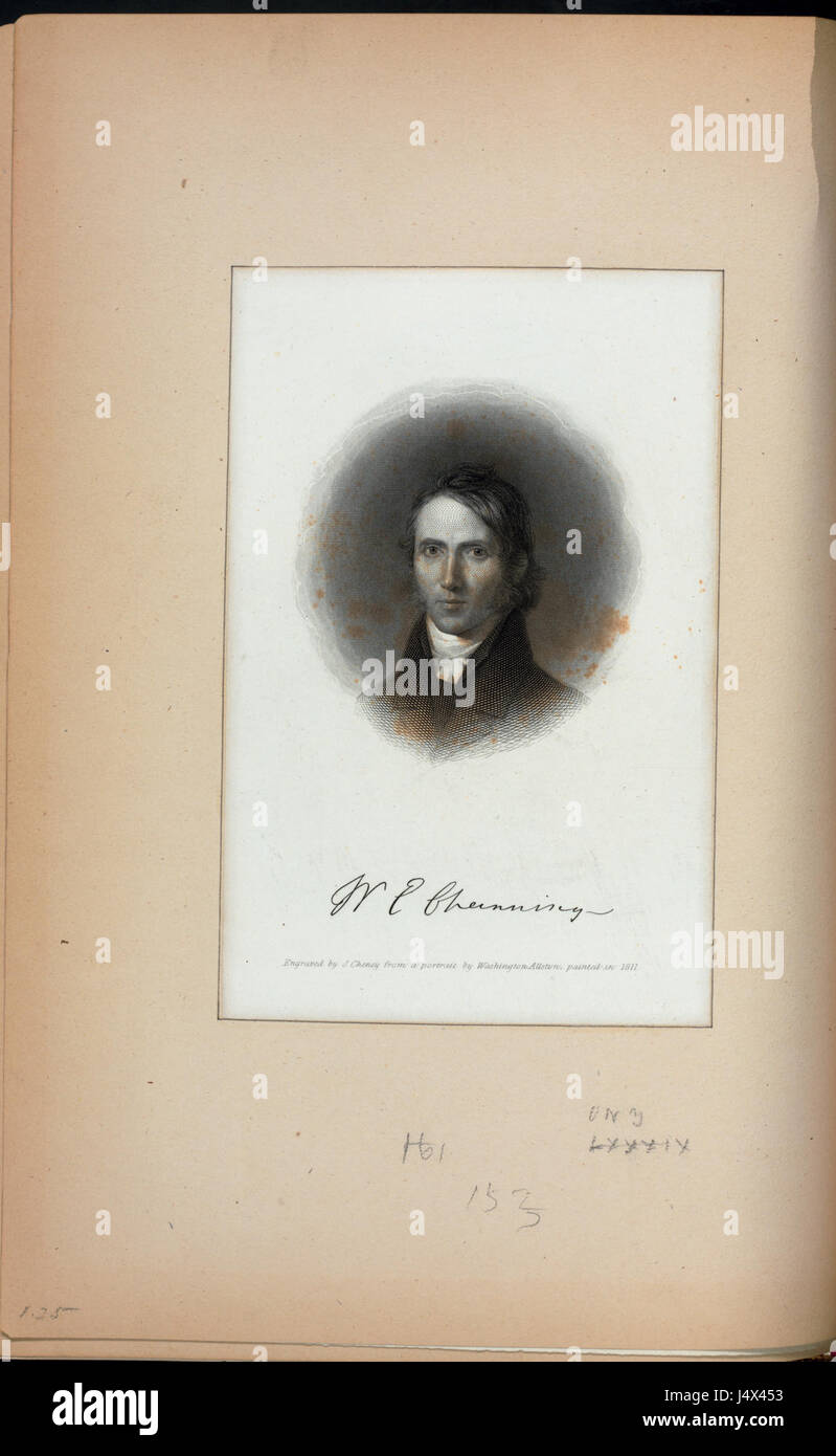 W.E Channing (NYPL Hades 256084 431101) Stockfoto
