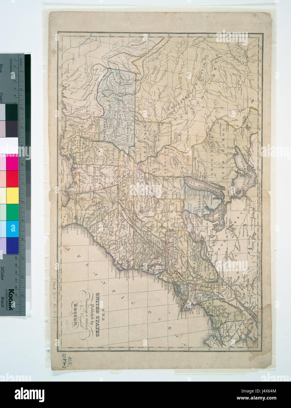 Die Vereinigten Staaten von Amerika (NYPL b15108568 434844) Stockfoto