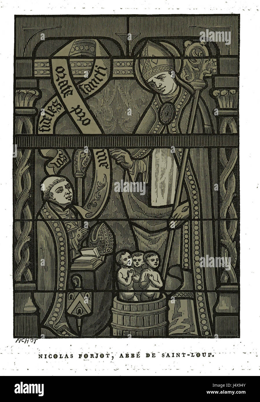 Torvilliers Nicolas Forgeot Stat Weg Aube 00959 Stockfoto