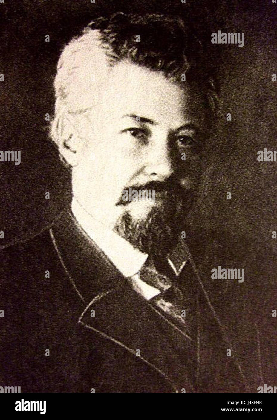 Viktor Michailowitsch Tschernow war ein russischer Revolutionär und Politiker, der für seine Beteiligung an der russischen sozialistischen Bewegung und als Führer der russischen Sozialdemokratischen Arbeiterpartei bekannt war. Stockfoto