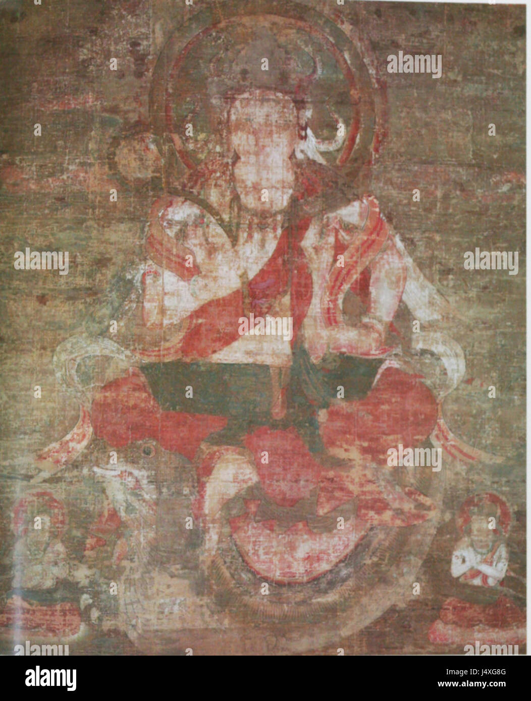 TwelveDeities Varna Saidaiji Stockfoto