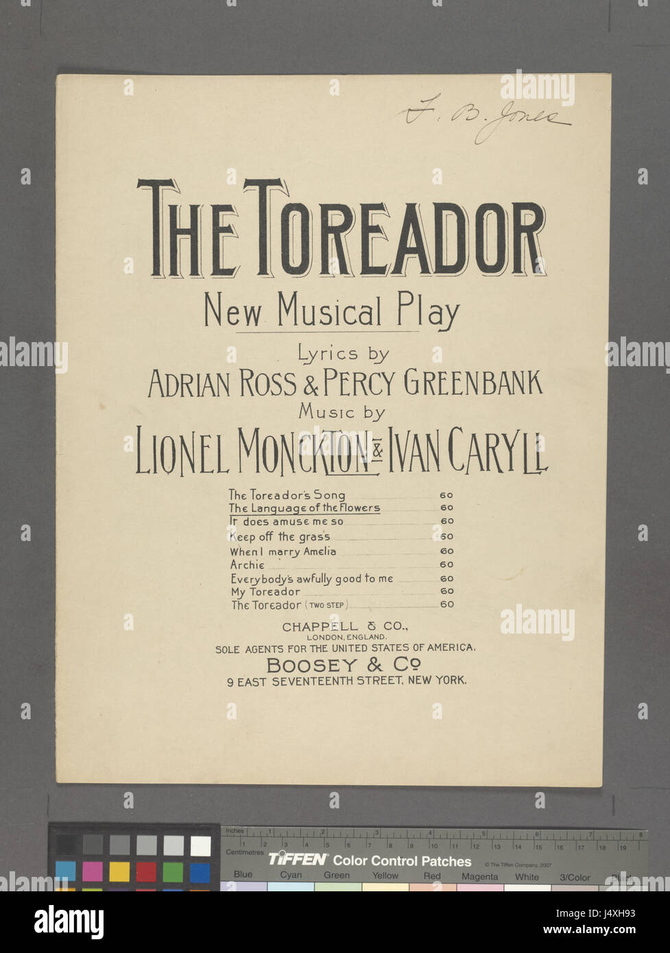 Die Sprache der Blumen (NYPL Hades 1928776 1970497) Stockfoto