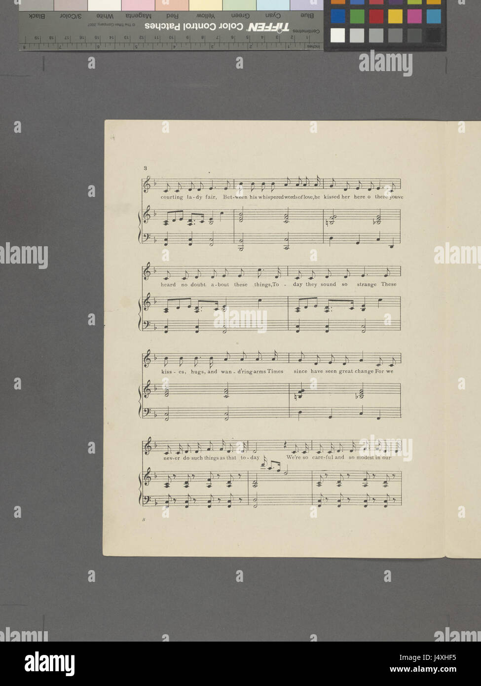 Wir machen nie solche Sachen wie, dass heute (NYPL Hades 1935933 2000903) Stockfoto