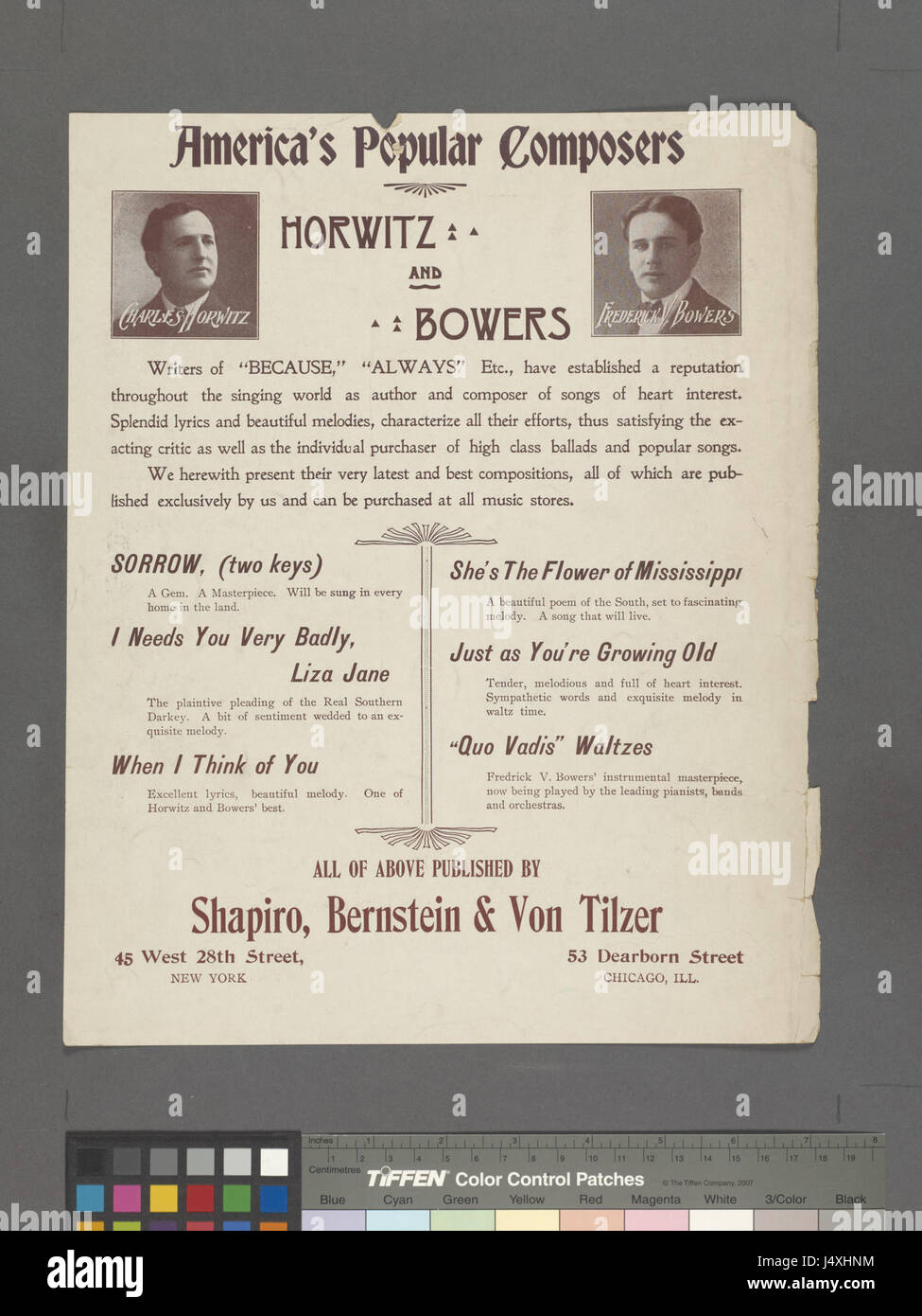 Dieses Bild oder Text aus „When You Loved Me in the Sweet Old Days“ fängt das nostalgische Gefühl einer vergangenen Liebe ein. Das Stück weckt Emotionen der Sehnsucht und Reflexion, basierend auf persönlichen Beziehungen und Erinnerungen. Stockfoto