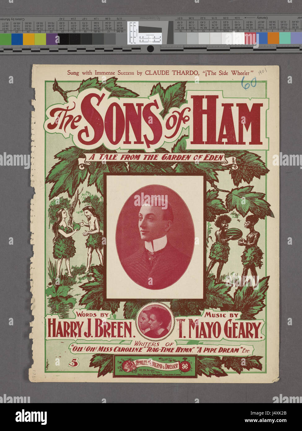 Die Söhne des Schinkens (NYPL Hades 1933974 1999256) Stockfoto