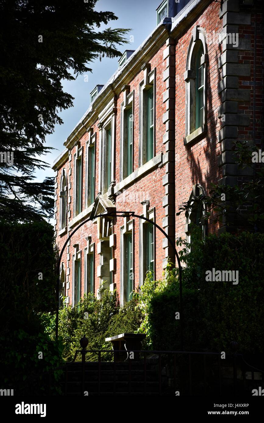 UK Groombridge, Tunbridge Wells, East Sussex Penns in den Felsen. eine frühe 18. Jahrhundert Haus und Garten, gebaut für die Familie von William Penn.. Stockfoto