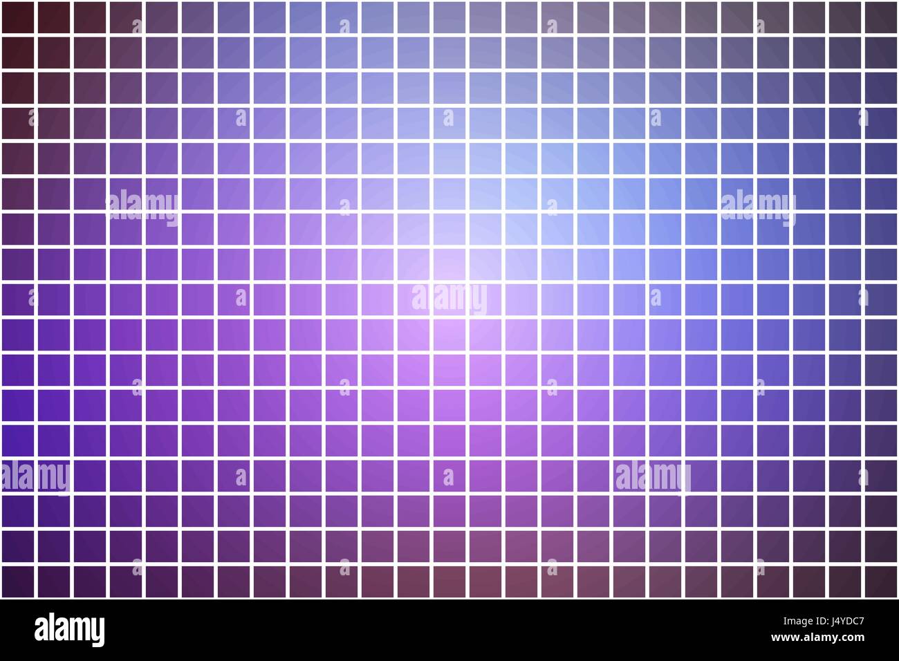 Lila lila rosa abstrakte Vektor quadratischen Fliesen über weißen Mosaik Hintergrund Stock Vektor