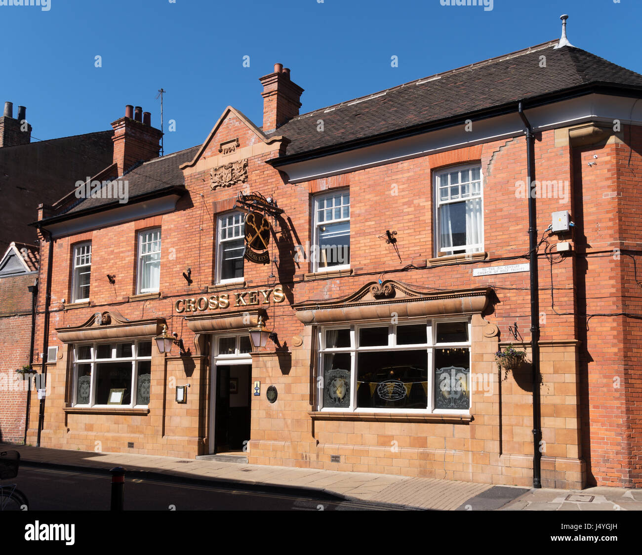 Cross Keys Pub, ältesten, York, England, UK Stockfoto
