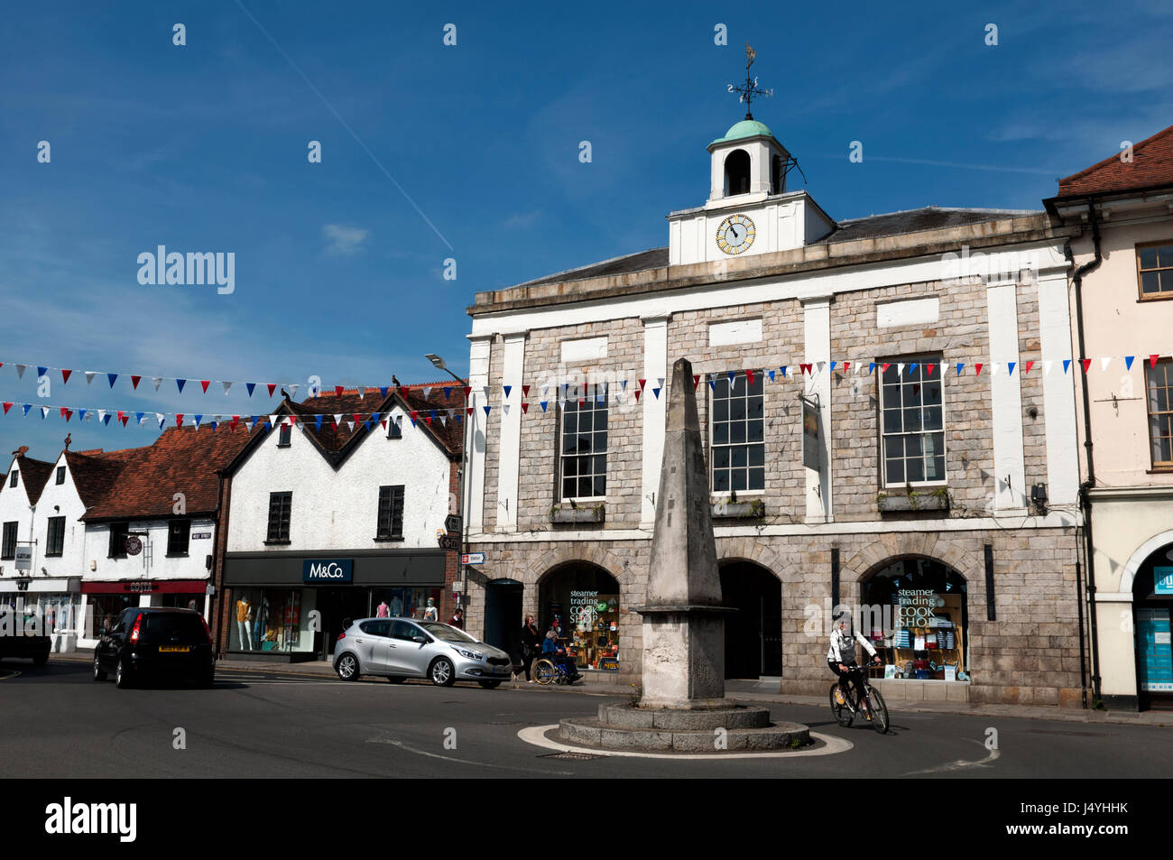 Das ehemalige Rathaus, Marktplatz, Marlow, Buckinghamshire, England, UK Stockfoto