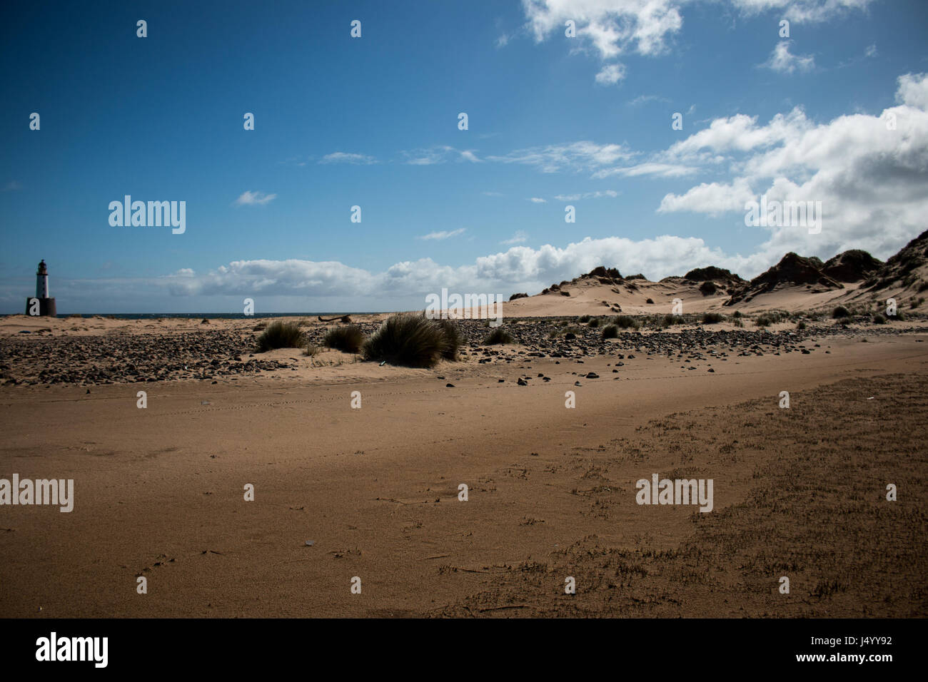 Rattray Head Leuchtturm Stockfoto