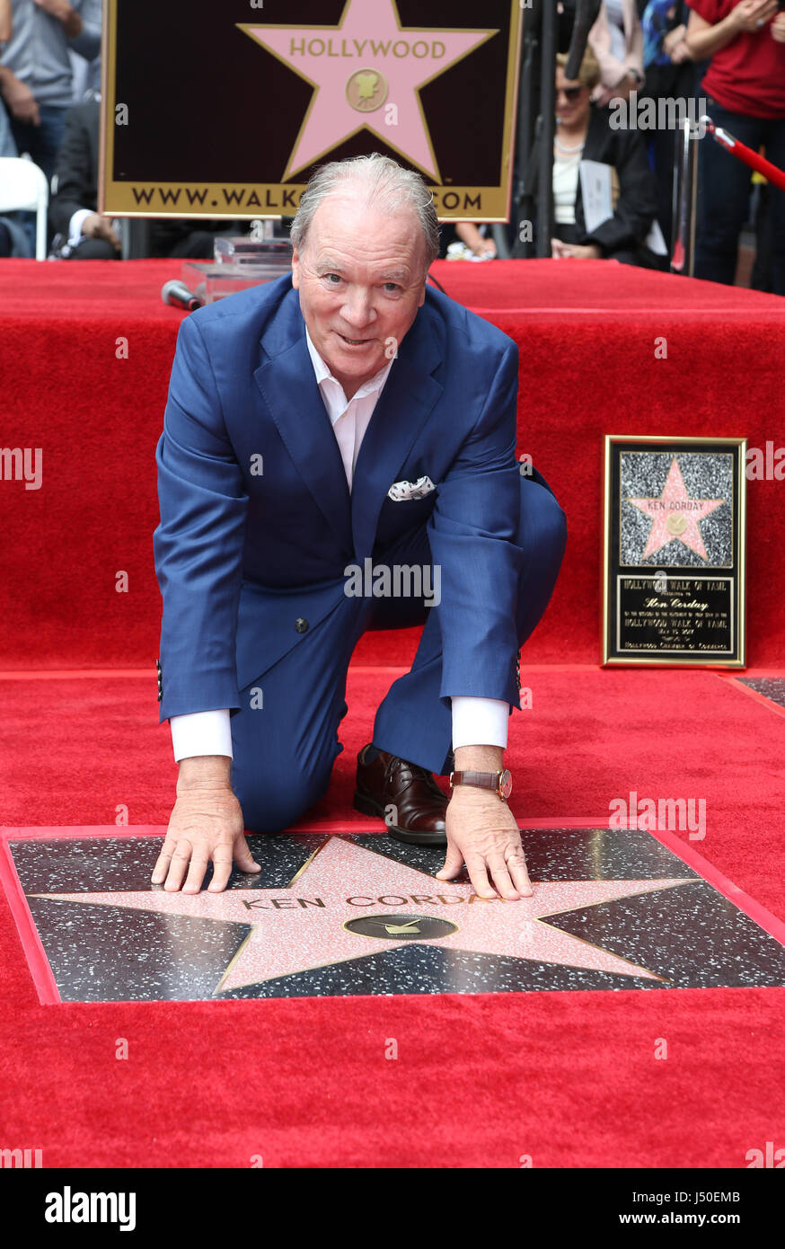Hollywood, Ca 15. Mai 2017. Ken Corday, bei Ken Corday geehrt mit Stern auf dem Hollywood Walk Of Fame auf dem Hollywood Walk Of Fame In Kalifornien am 15. Mai 2017. Bildnachweis: Fs/Medien Punch/Alamy Live-Nachrichten Stockfoto