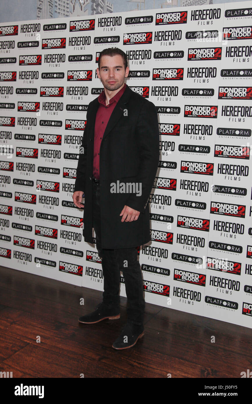 London, UK. 15. Mai 2017. Scott Wickes besucht eine special Screening von Bonded von Blood 2 im Soho Hotel in London. Bildnachweis: Das Foto Zugang/Alamy Live-Nachrichten Stockfoto