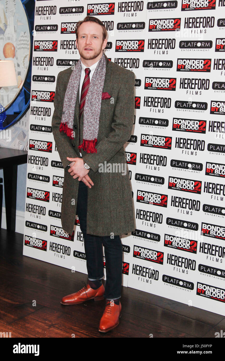 London, UK. 15. Mai 2017. George Russo besucht eine special Screening von Bonded von Blood 2 im Soho Hotel in London. Bildnachweis: Das Foto Zugang/Alamy Live-Nachrichten Stockfoto