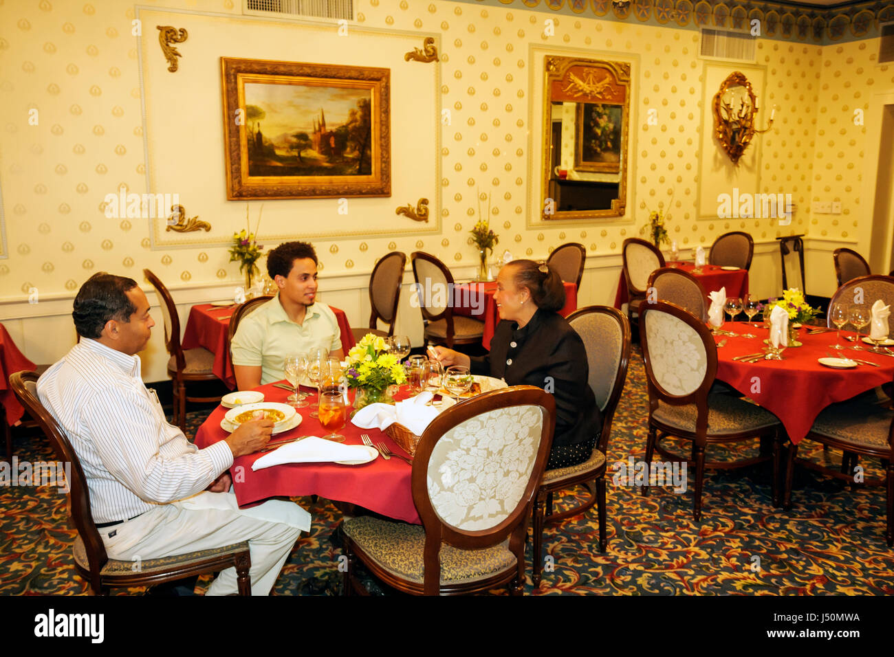 Alabama Dallas County, Selma, St. James, Hotel Hotels Unterkunft Inn Motel Motels, Restaurant Restaurants Essen Essen Essen Essen Essen Essen Cafe Cafes Bistro, Dining Roo Stockfoto