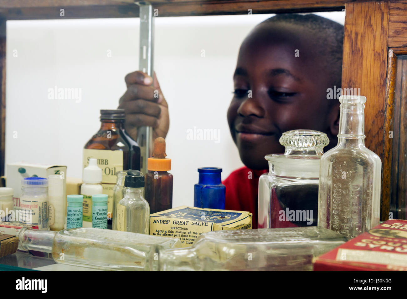 Alabama Dallas County, Selma, Vaughan Smitherman Museum, 1847, Konföderates Krankenhaus, Bezirksgericht, Presbyterianische Schule, Campus, Vaughan Hospital, healthca Stockfoto