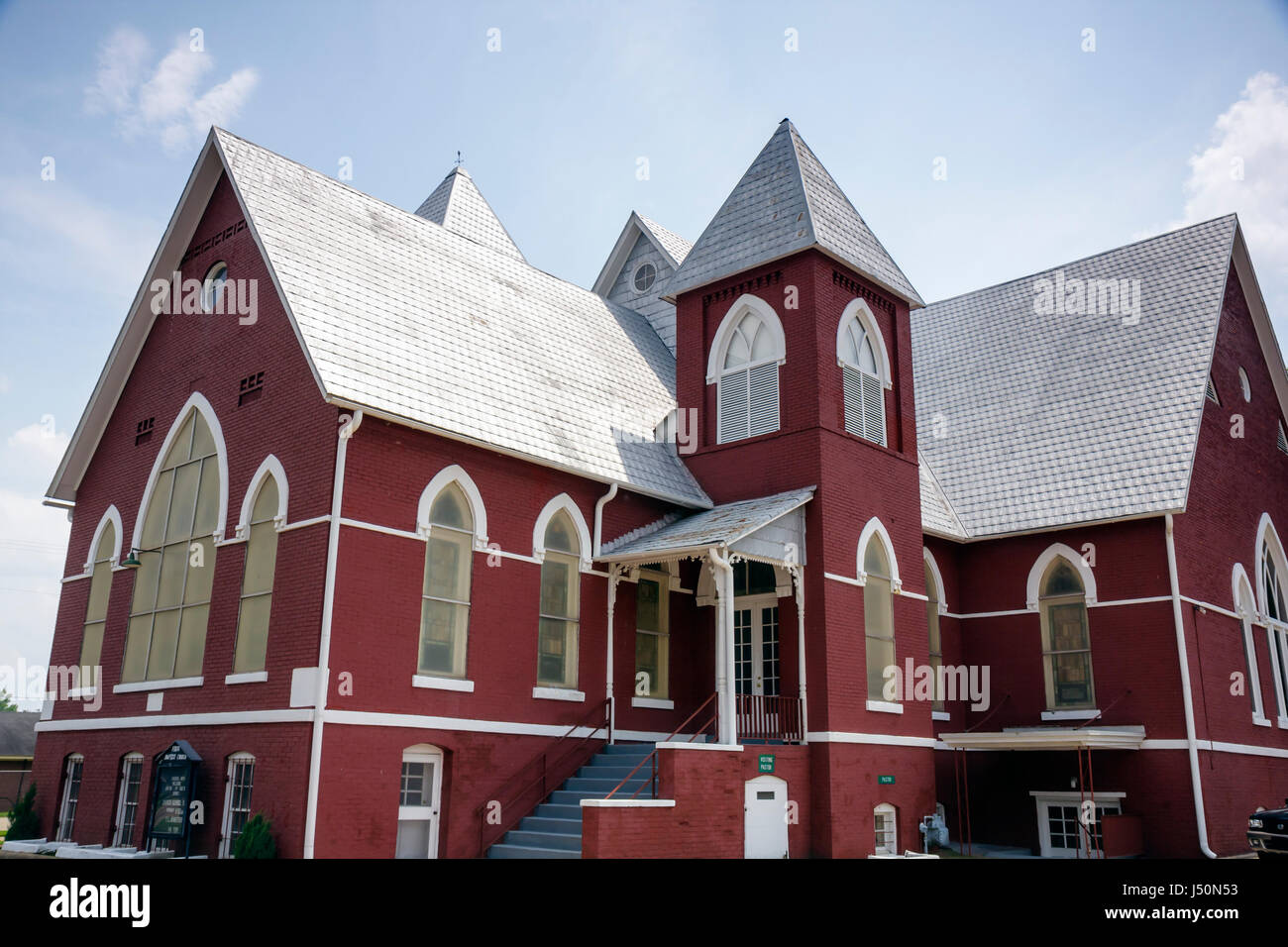 Alabama, Dallas County, Selma, First Baptist Church, Martin Luther King Jr, Bürgerrechtsbewegung, Segregation, Schwarze Geschichte, Religion, AL080522032 Stockfoto