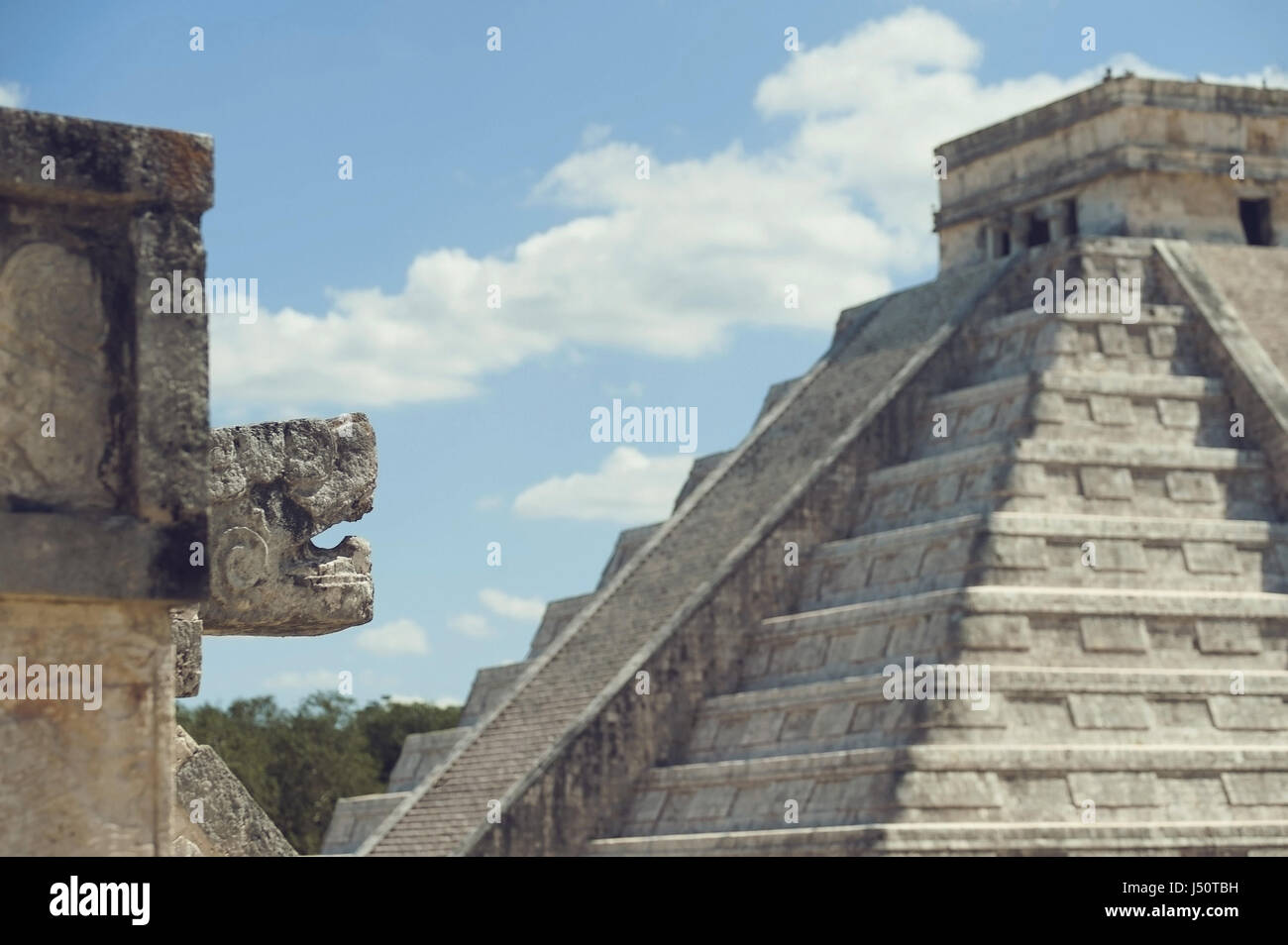 mexikanische Ruinen Chichén Itzà Stockfoto