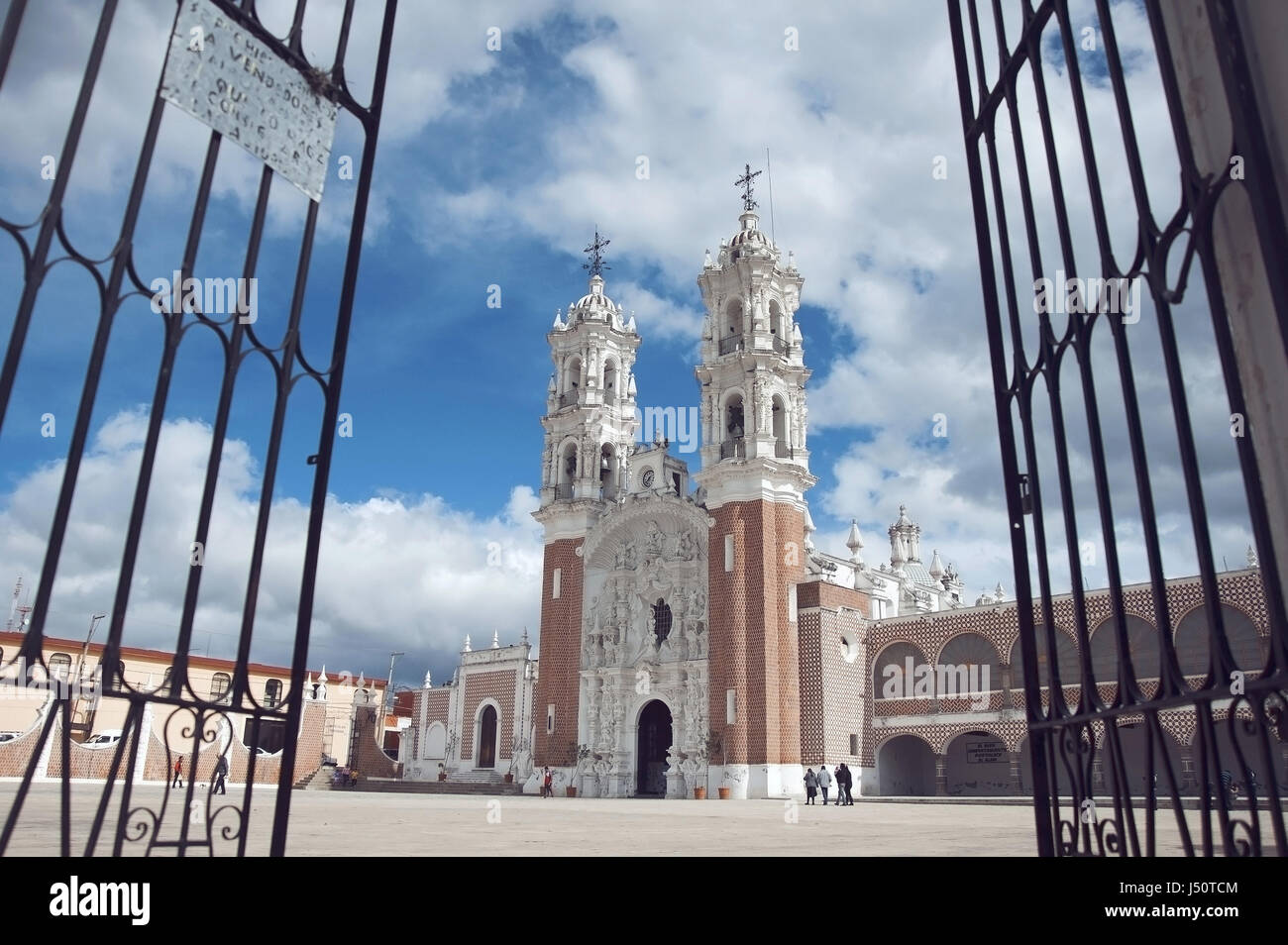mexikanischen Kirche Stockfoto