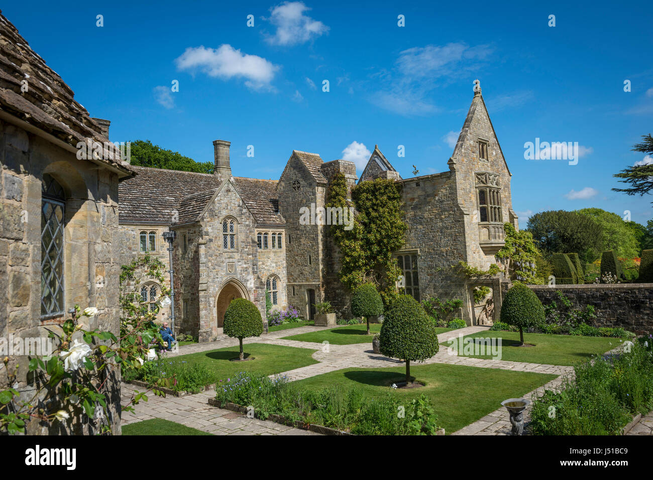 Nymans Haus und die Gärten auf der Nymans Estate, West Sussex, UK Stockfoto