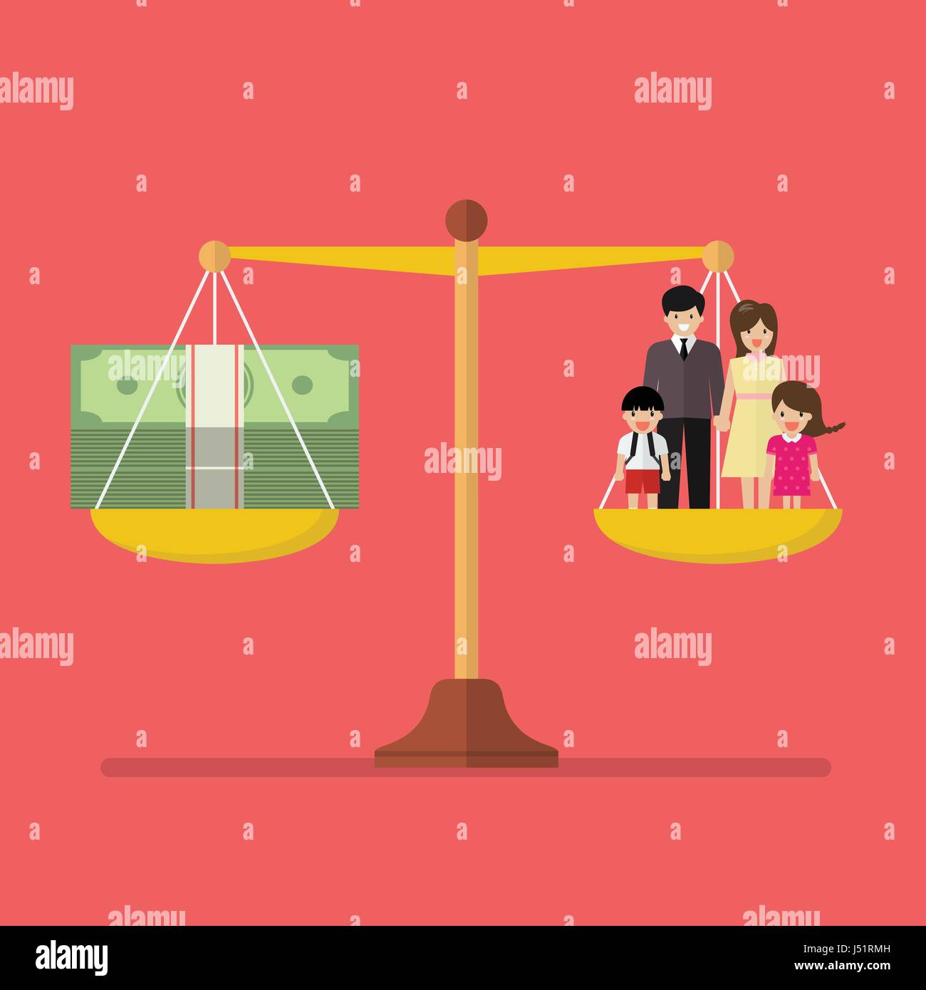 Arbeiten familienleben kaufen Alamy