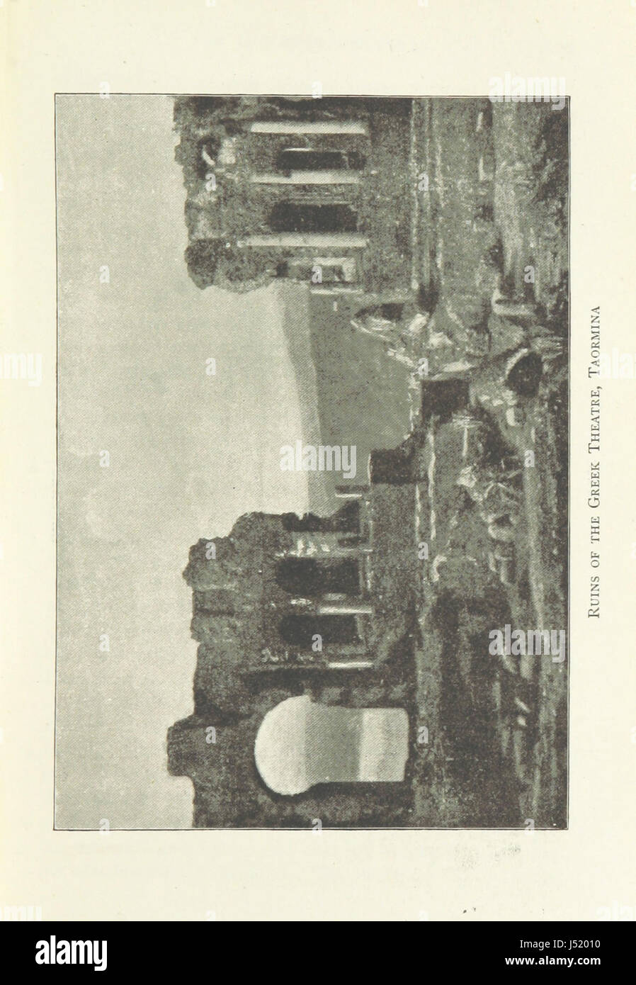 Wasser und an Land am Mittelmeer. [Illustriert]. Stockfoto