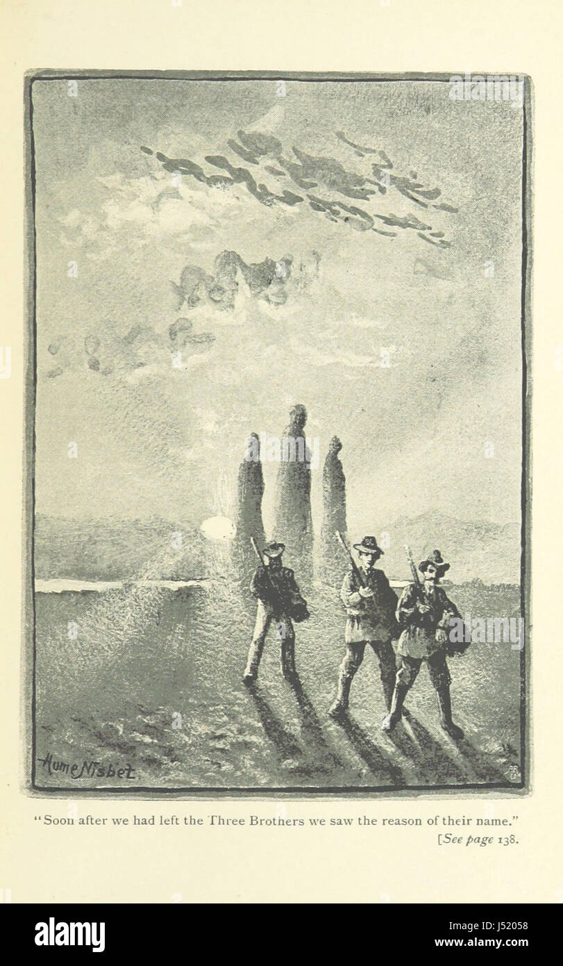 *The Golden Lake* ist ein Roman, der eine Reise durch das australische Outback beschreibt und die Herausforderungen und Wunder der großen Wildnis beleuchtet. Das Buch wird von Illustrationen und Karten begleitet, die das Abenteuer darstellen. Stockfoto