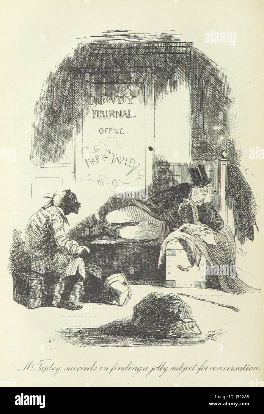 Bild von Seite 176 "das Leben und die Abenteuer des Martin Chuzzlewit. [Mit Platten.] " Stockfoto