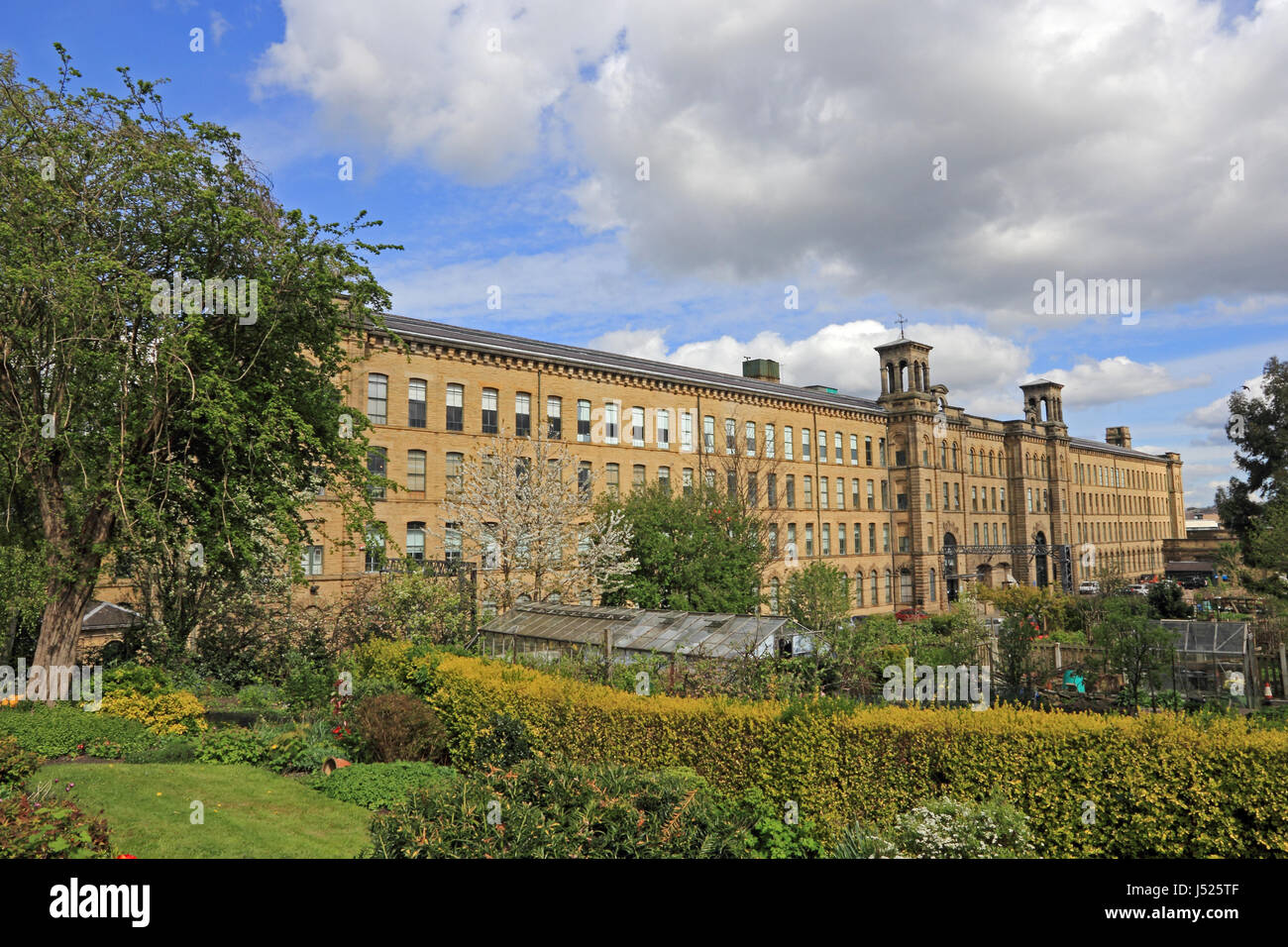 Salts Mill in Saltaire, Bradford Stockfoto