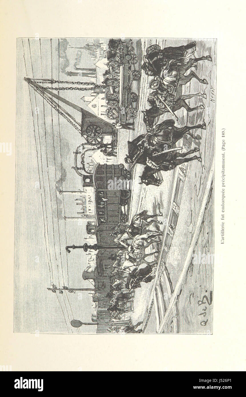 La Retraite Infernale, Armée De La Loire, 1870-1871... Ouvrage Illustré de 26 Gravuren... par Quesnay de Beaurepaire, et d ' une Carte, etc. Stockfoto