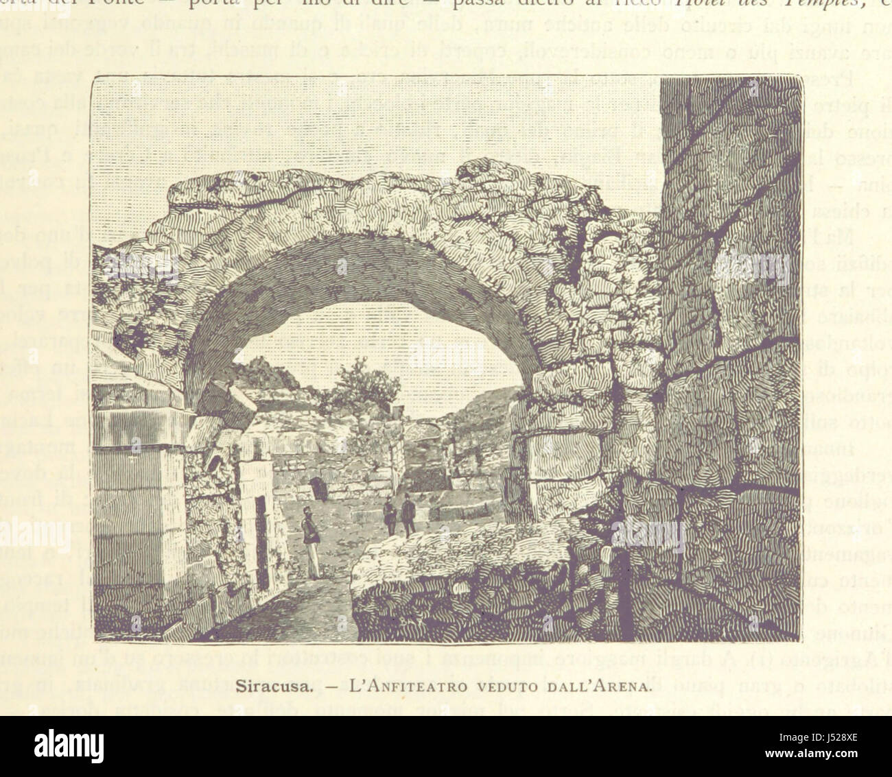 Dieser Titel bezieht sich auf ein Werk, das die Geschichte, Kunst und Regionen Siziliens veranschaulicht und dessen kulturelle, künstlerische und historische Bedeutung dokumentiert. Stockfoto